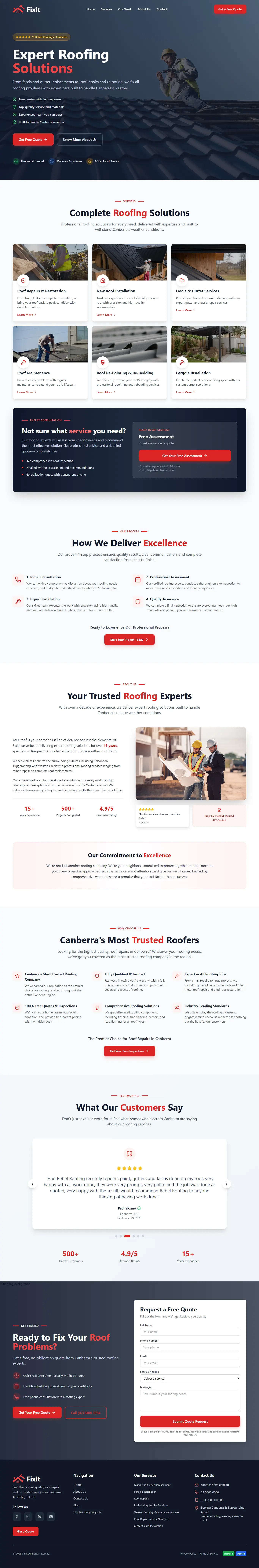 FixIt website screenshot